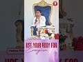 Use Your Body For Evangelism || Short message By Pastor Prince Charles#ankurnarulaministries