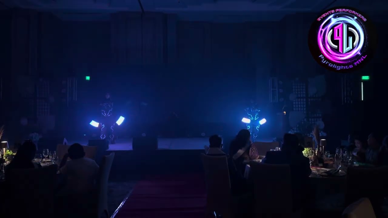 Led tron performance filipino theme dance by Pyrolightsmnl 🤖book your events now!
