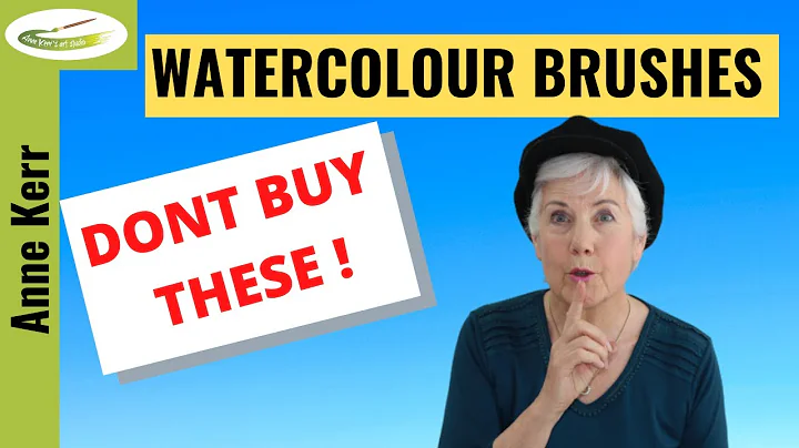 WATERCOLOUR BRUSHES.  (Don't buy these!) - HOW TO ...