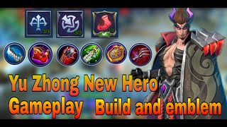 Yu zhong new hero gameplay.. black ...