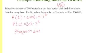 3 2 Exponential and logarithmic modeling