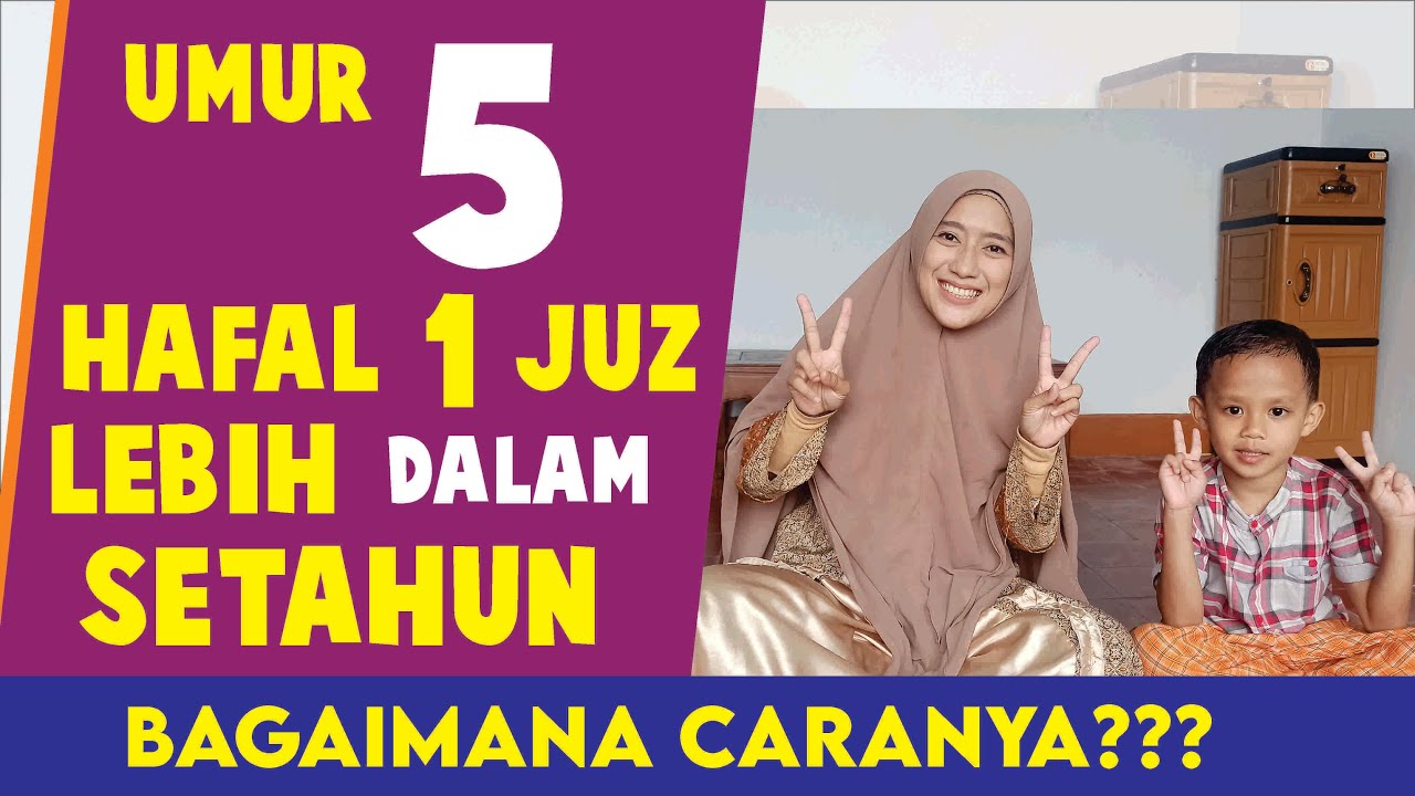 UMUR TK dalam 1 Tahun Hafal 1 Juz Lebih