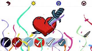 Tattoo Pixel Art Sandbox Color By Number - How To Color Tattoo Drawings screenshot 1
