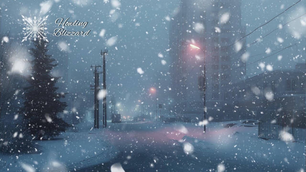 Intense Snow Squalls & Chilling Gales┇Extreme Winter Wind and Harsh ...