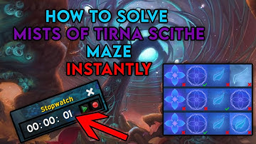Solve Mists of Tirina Maze Puzzle INSTANTLY