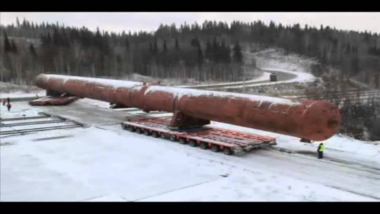 Перевозка негабаритных грузов автотранспортом - YouTube