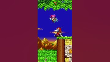 Playable Amy Rose in Sonic 2 Mania! ~ Sonic Shorts ~ Sonic Mania Plus mods