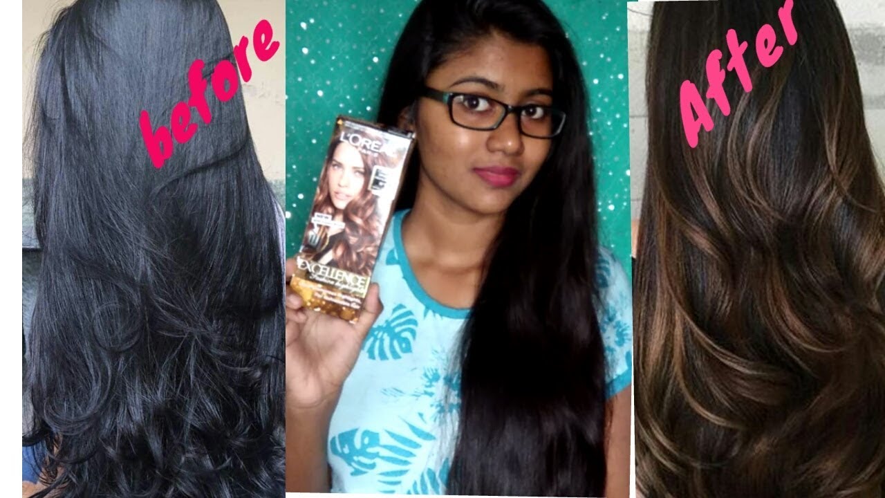 58 Top Photos Highlighting Black Hair At Home / DIY HIGHLIGHTS USING