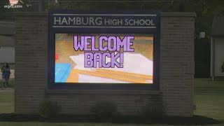 Hamburg Central School District welcomes students back to the classroom