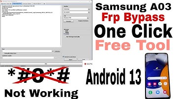 Samsung A03 Frp Bypass! Samsung A03 Frp Bypass Android 12 !