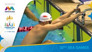 Singapore reign supreme in Men's 4x100m Medley Relay Finals | Swimming | SEA Games 2023