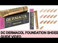 How to choose original D c dermacol foundation shades / Dc Dermacol foundation shades guide video