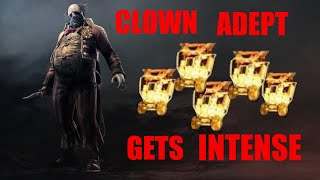 Clown adept get close