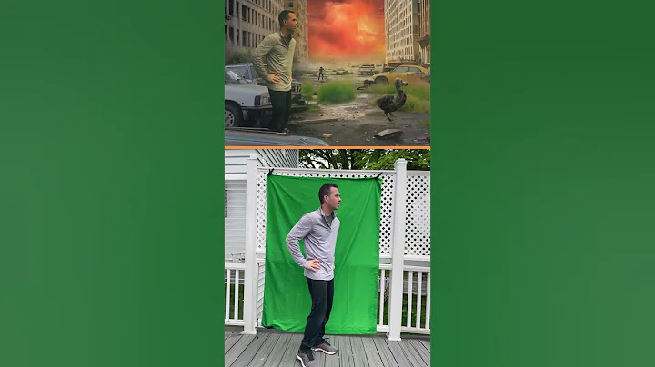 From iPhone to VFX Masterpiece: Green Screen Before/After! 🌟 (Generative AI & After Effects)