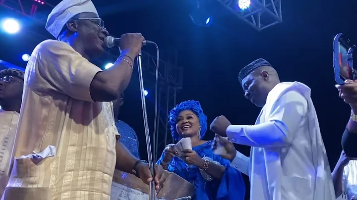 Mercy Aigbe and Adekaz make statement with K1 D ultimate at Faithia Balogun’s birthday party