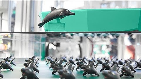 Turnkey system manufactures dolphins from recyclate