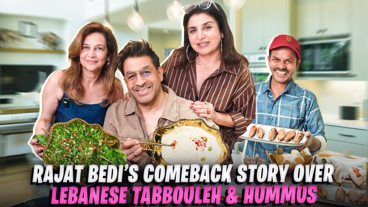 Rajat Bedi Ki B***ds of Bollywood Baatein, Acting Journey & Lebanese Tabbouleh With Hummus!