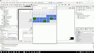 Aprenda como fazer um calendário Delphi Firemonkey