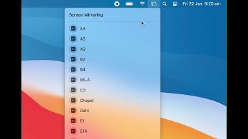 Airplay icon not showing in macOS Big Sur