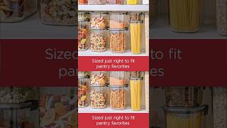 Rubbermaid Brilliance Pantry Airtight Food #kitchen #amazon #shortsfeed