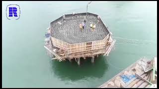Mooring Dolphin Project with Remicon as the concrete supplier