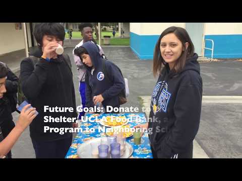 "No Waste Wednesdays" campaign at Mark Twain Middle School