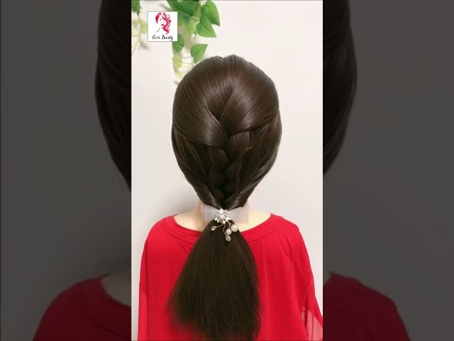 Easy Casual Hairstyle |Short Hair Style |Simple Hair Style || By Girls Beauty