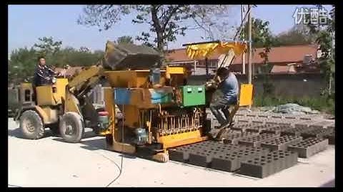 CGK 6-25 Mobile Concrete Block making machine China