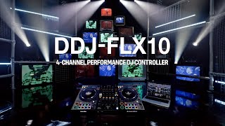 PIONEER DDJ-FLX10 - Contrôleur DJ de performance à 4 voies