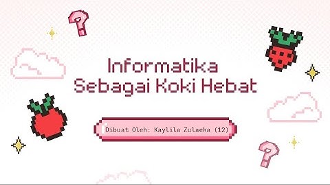 Informatika kelas 9 Kurikulum Merdeka | Dekomposisi, Abstraksi, Algoritma, Struktur data.