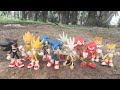 Sonic the hedgehog action figure :Sonic/knukles/Super sonic/Prime/Jaks/Were hog/Tails/Super shadow