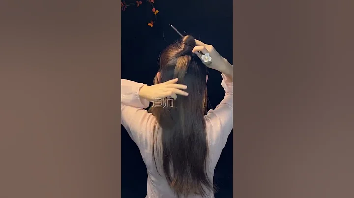 小仙女們都在學的蝴蝶結髮簪盤發，艾特你手殘黨姐妹來學啊！#盤發教程 #頭飾髮飾 #發簪 - 天天要聞