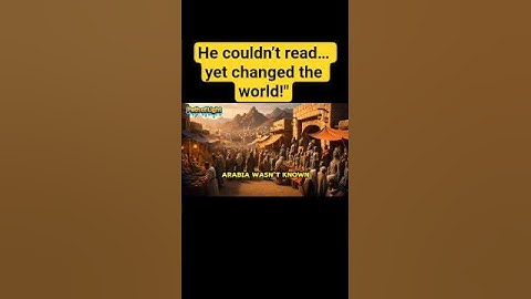 The Man Who Changed History Forever... Without Reading or Writing!" #pathoflight