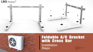Mini Split Wall Mount Bracket Installation, Air Conditioner Brackets