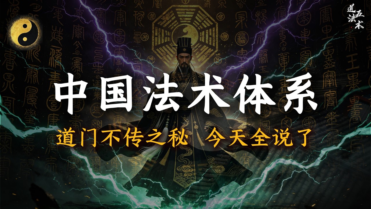 中国几千年的法术体系,一口气讲清楚!道教的超能力,看完你会彻底改变对