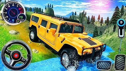 Army Hummer H1 4x4 SUV Drift Driver - Ultimate Offroad Simulator #1 - Android GamePlay