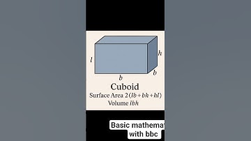 surface area and volume of cube,cuboid,cylinder and cone | #trending #maths #geometricalshapes