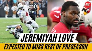Jeremiyah Love Expected to Miss Rest of Preseason With High-Ankle Sprain