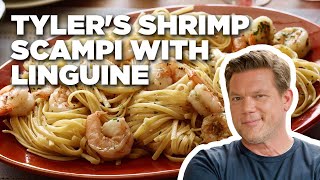 How to Make Tyler's Shrimp Scampi with Linguine | Food 911 | Food Network