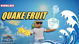 Quake Fruit - Roblox Blox Fruit Türkçe 73Bölüm All Skills Showcase