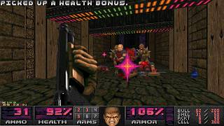 Doom 2 Ancient Aliens UV Max Map03: "Arachnotron Arrival" (1:54)