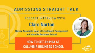 How to Get an MBA at Columbia Business School