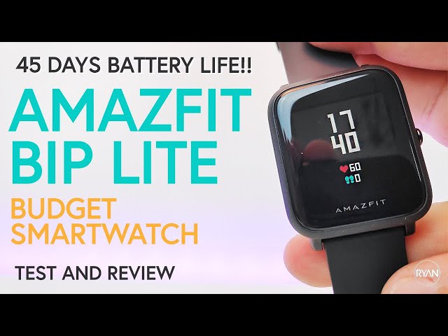 Smartwatch Xiaomi Amazfit Bip Lite (A1915) - Azul – RB ImportadosRB  Importados