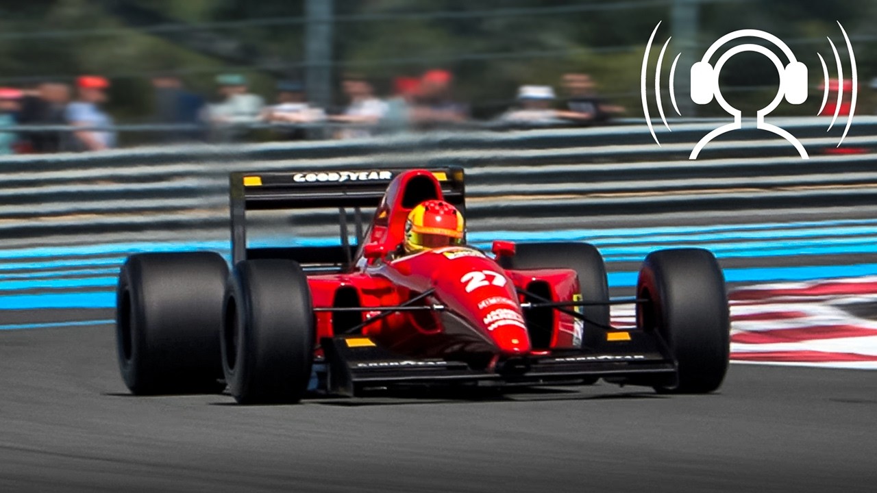 Binaural ASMR Audio] Ear Therapy for Racing Fans: V12/V10/V8 F1