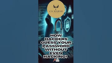 How Hackers Guess Your Password Without Even Hacking! 🔑⚠️ #trending #trendingshorts #tech