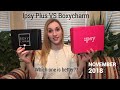 Ipsy Plus VS. Boxycharm | November 2018