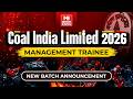 Coal India MT Recruitment 2026 Preparation | CIL New LIVE Batch Starting 6 June!