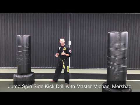 Jump Spin Side Kick Tutorial