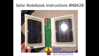 Instructions for building Solar Notebook #NB42B (2024)