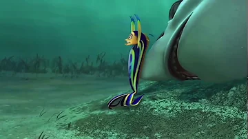 Shark Tale- Oscar and Jellyfish